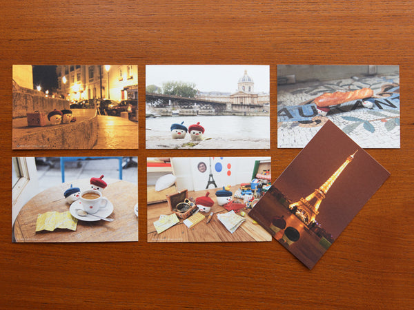 ickle & Lardee in Paris Mini Print Set